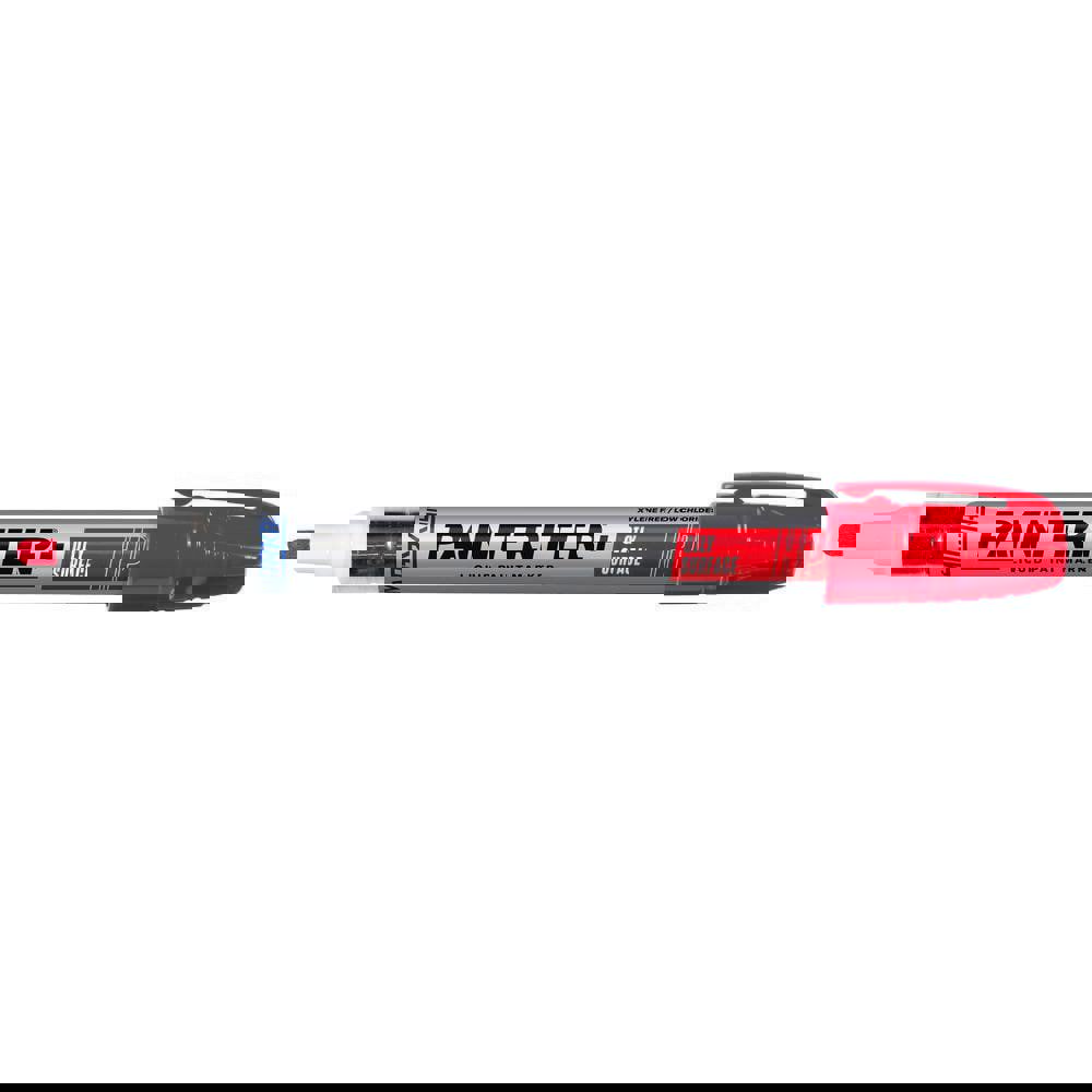 Liquid paint marker for oily surface marking